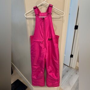 Pink Girl’s Snow Bib